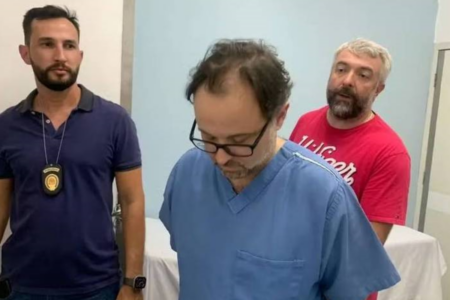 João Batista de Couto Neto, médico que é alvo de denúncias em SP (Foto: Polícia Civil)