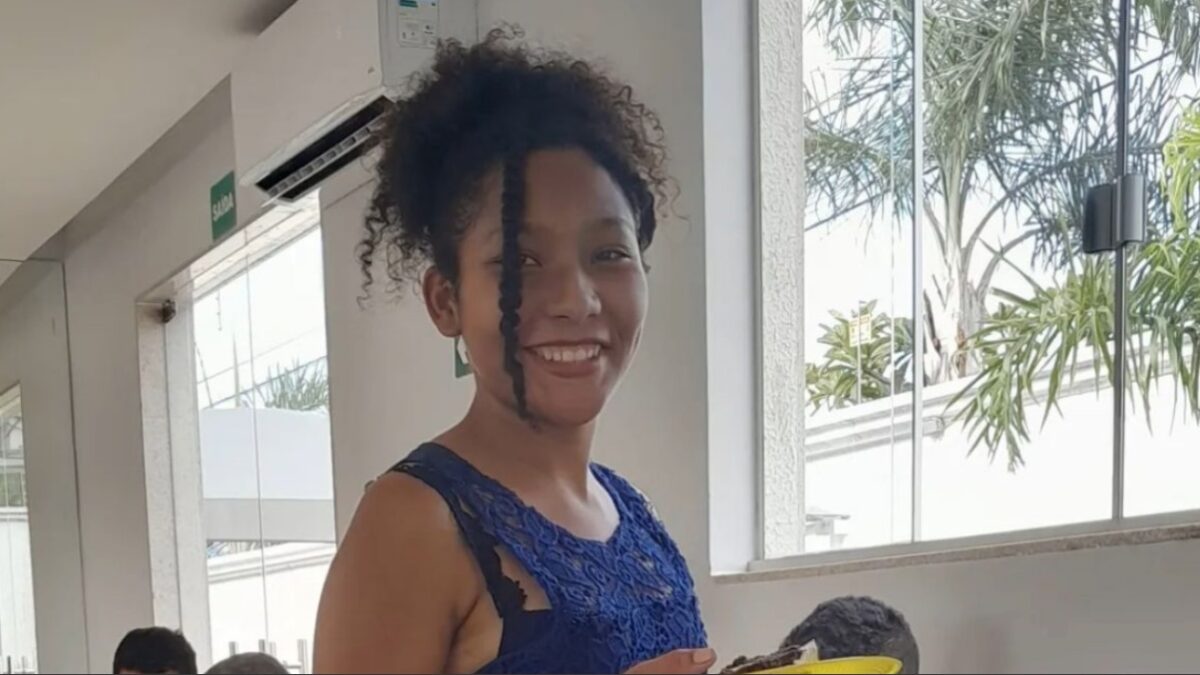 Amélia Vitória foi encontrada morte neste sábado, em Aparecida de Goiânia (Foto: Acervo da Família)