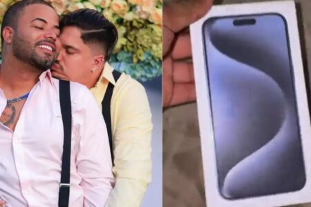 Influencer se frustra com casamento ‘vazio’ apesar de presentear convidados com IPhones 15