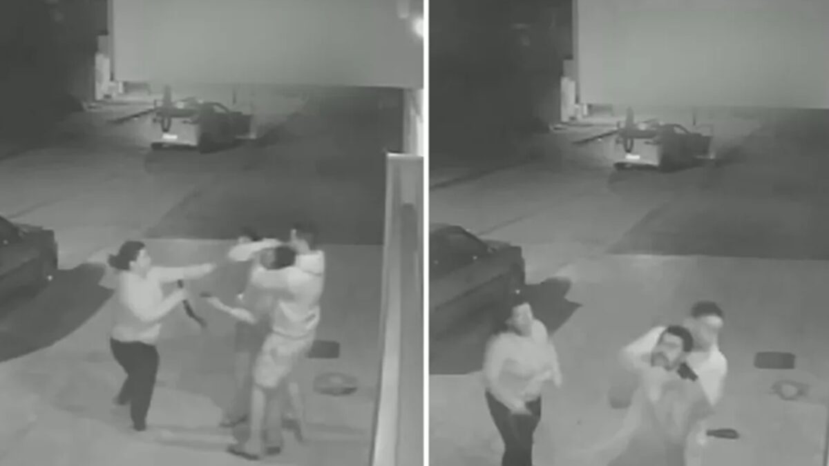 Briga de vizinhos em Posse