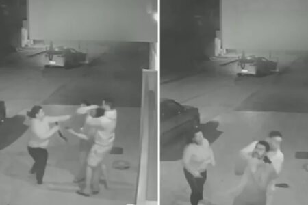 Briga de vizinhos em Posse