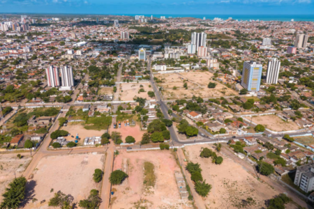 Mina da Braskem localizada no bairro do Mutange, em Maceió - Itawi Albuquerque/Secom