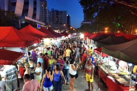 Feira livre noturna em Goiânia: saiba quando e onde encontrar