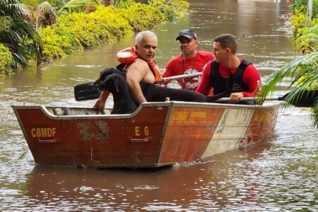 DF vai decretar estado de alerta após chover 80% do previsto no mês em dois dias