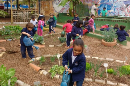 Emei Dona Leopoldina, em São Paulo: conselho formado por crianças (Foto: arquivo da escola)