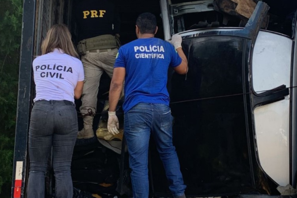 Polícias Rodoviária e Civil de Goiás deflagram operação conjunta (Foto: Divulgação)