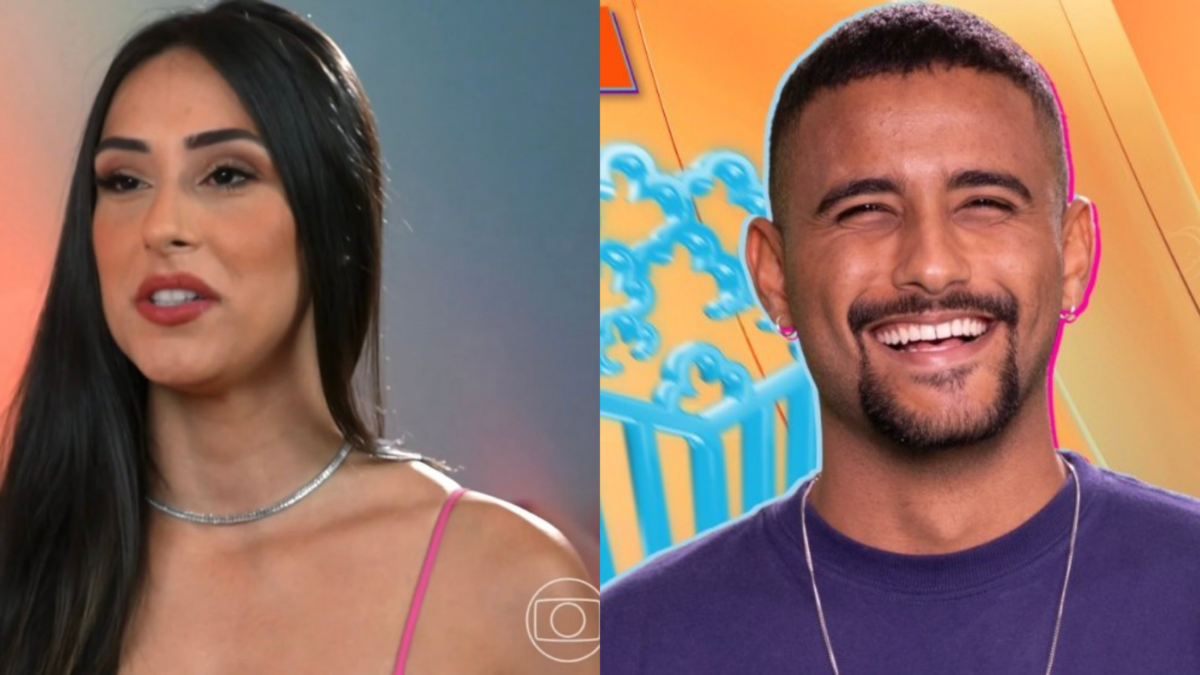 BBB 24: Lucas Pizane e a fisioterapeuta Deniziane são anunciados na pipoca