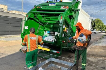 Coleta orgânica em Goiânia recebe 15 caminhões compactadores nesta segunda