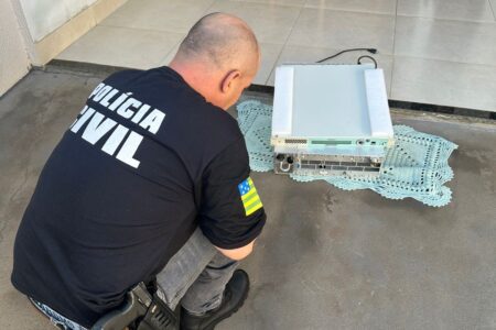 Polícia recupera transmissor de televisão furtado de emissora em Trindade no ano de 2022