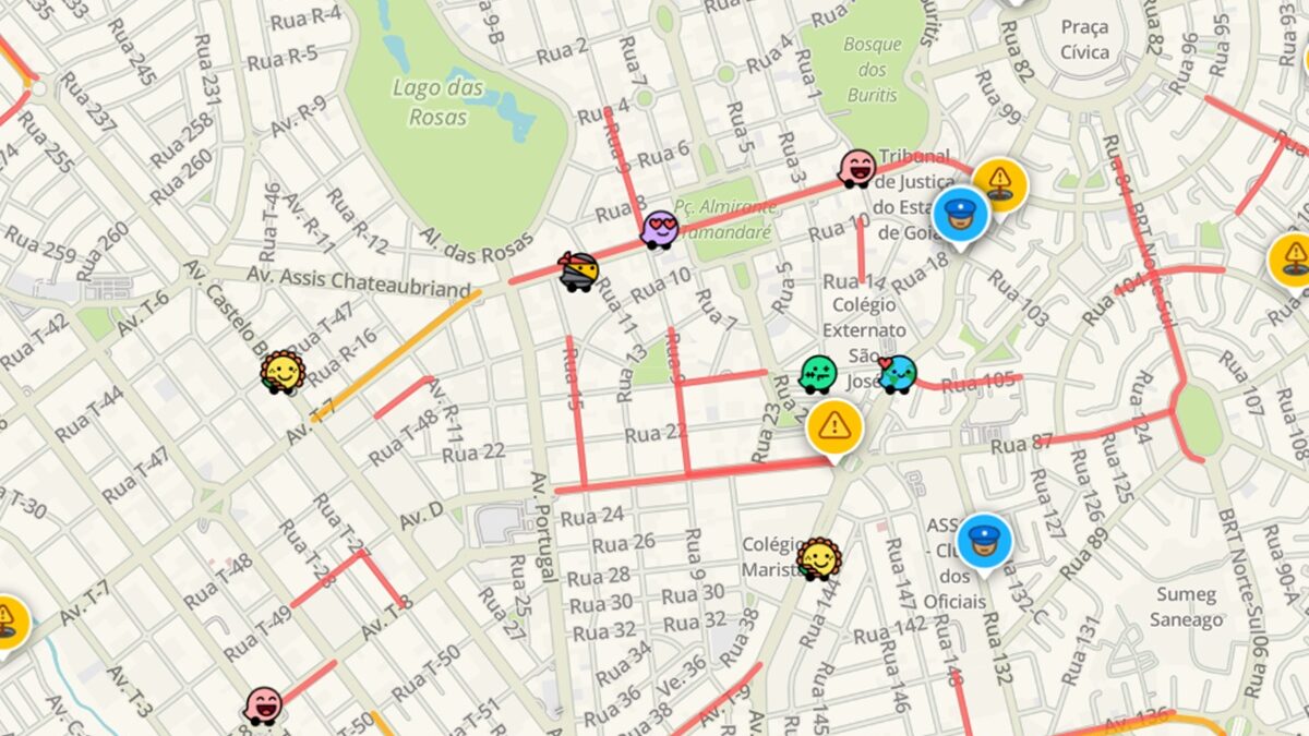 Juiz nega ao Detran-GO liminar para impedir Waze de mostrar viaturas policiais