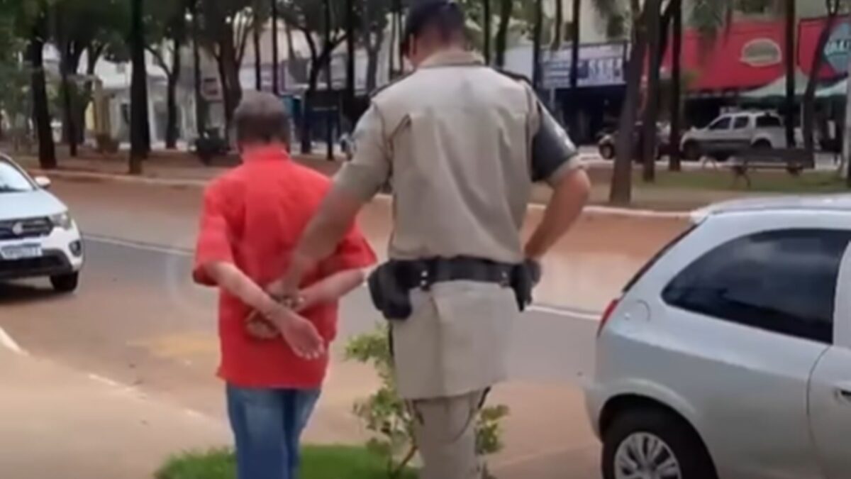 PM prende suspeito de exibir órgão genital para mulheres e crianças em Goiânia