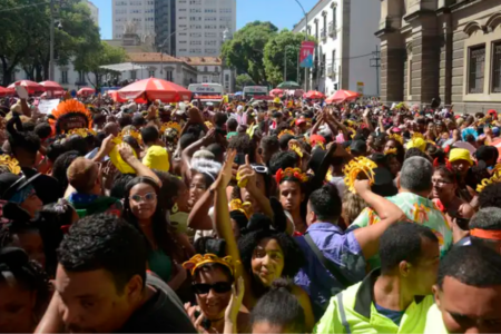 Carnaval com bloco de rua do Rio de Janeiro (Foto Tomaz Silva / Agência Brasil)