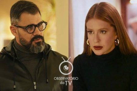 Pascoal (Juliano Cazarré) e Preciosa (Marina Ruy Barbosa) de Fuzuê