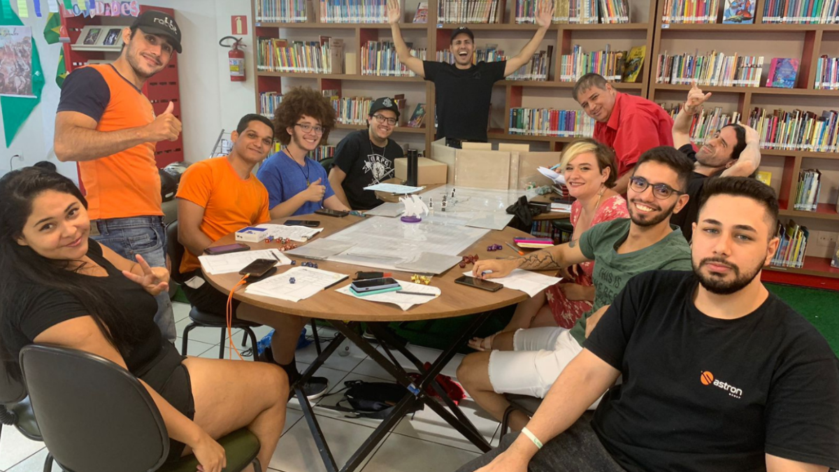 Encontro de RPG - jogos de mesa (Foto divulgação)