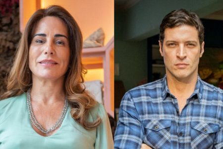 Irene (Gloria Pires) e Marino (Leandro Lima) em Terra e Paixão