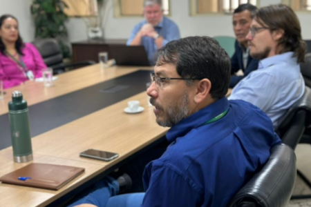 Visita de representantes do governo de Tocantins à Semad, em Goiânia (Foto: Divulgação)