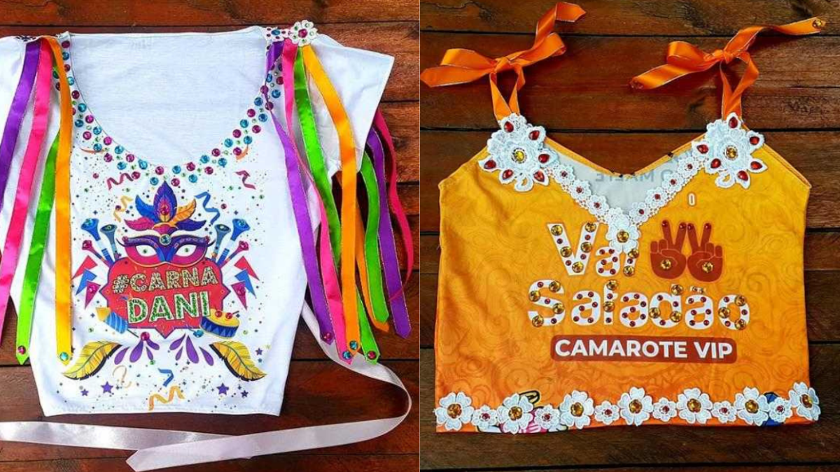 Customizar abadás em casa pode ajudar a economizar (Foto Costura Nativa)