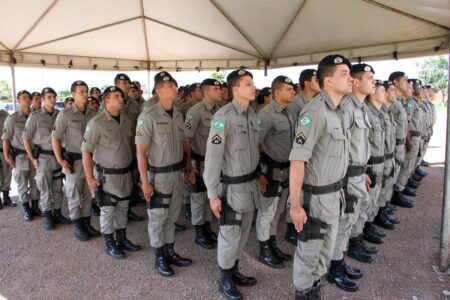 Polícia Militar de Goiás: responsável por avanço em números da segurança (Foto: Divulgação)