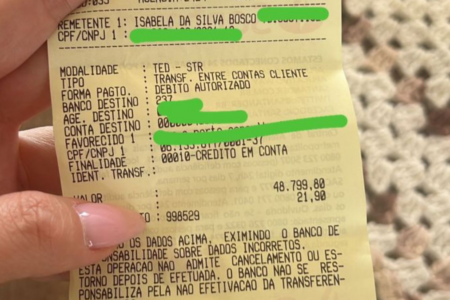 Vendedora recebe PIX de quase R$ 50 mil por engano em Nerópolis (Foto: Arquivo Pessoal/Isabela Bosco)