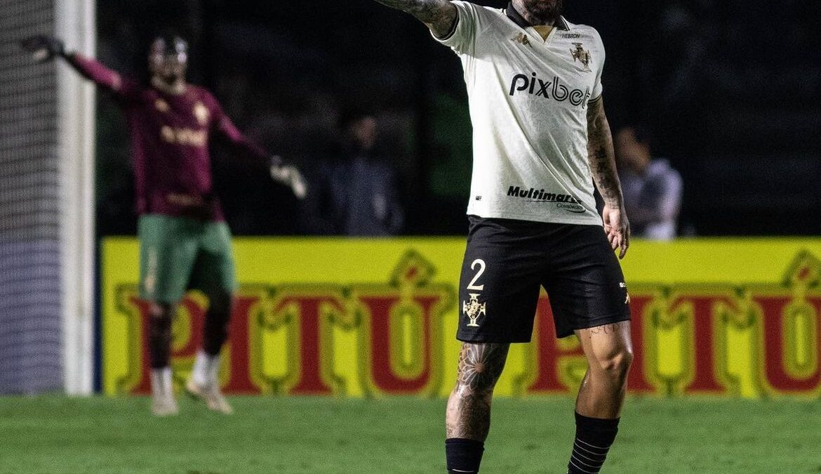 Quintero durante jogo no Vasco