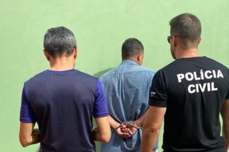 Polícia Civil prende foragido há 15 anos por feminicídio em Jaraguá (Foto: PCPI - Divulgação)