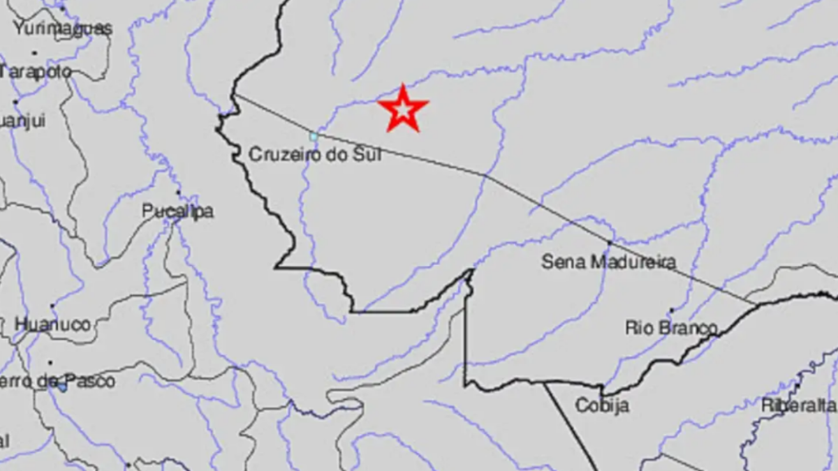 Tremor é considerado o maior da história do Brasil (Foto Serviço Geológico EUA Agência Brasil)