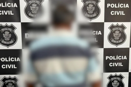 Suspeito de estuprar cinco meninas é preso em Mineiros (Foto: Divulgação/Polícia Civil)