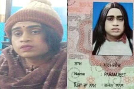 Jovem é preso após se vestir de mulher para fazer prova no lugar da namorada Exagero na caracterização ajudou a denunciar o indiano