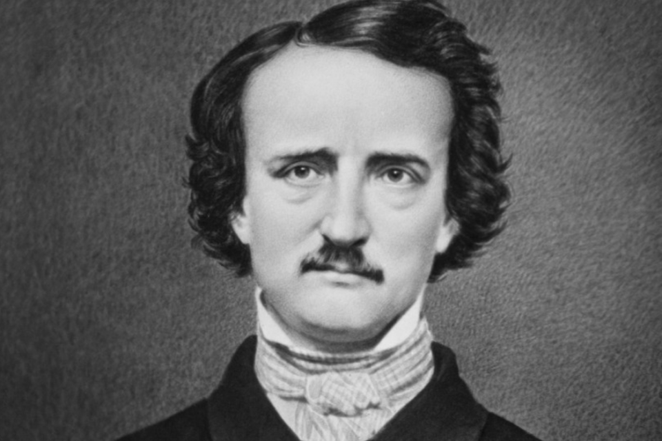 Edgar Allan Poe, poeta pioneiro em contos de horror e mistério (Foto divulgação)