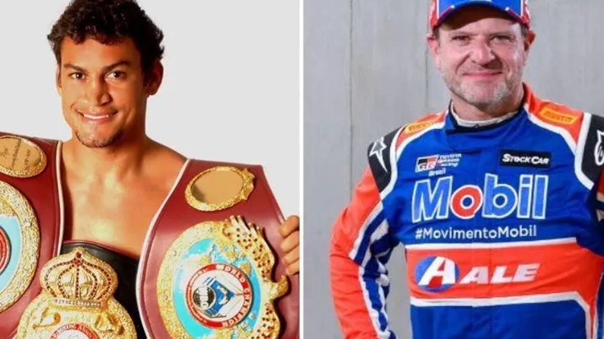 Sancionada lei que dá cidadania goiana a Popó e Rubens Barrichello