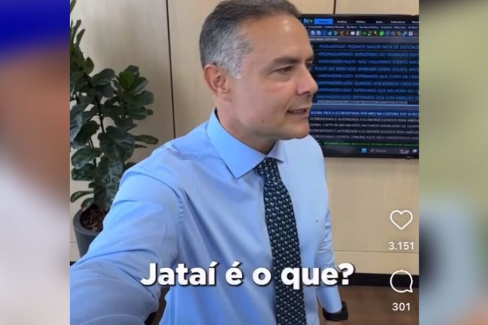 “Jataí é o quê?”: ministro Renan Filho posta vídeo em que assume não conhecer cidade de Goiás
