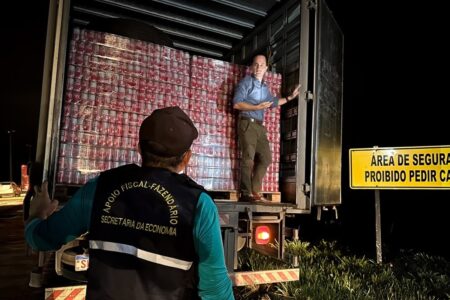 Operação contra sonegação fiscal em rodovias na grande Goiânia apreende R$ 400 mil em mercadorias sem nota fiscal