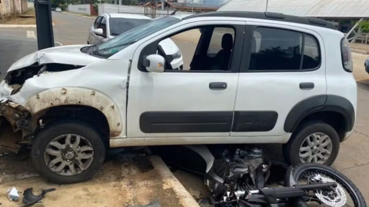 PM prende motorista de app que jogou carro sobre ex e atual namorado em Senador Canedo