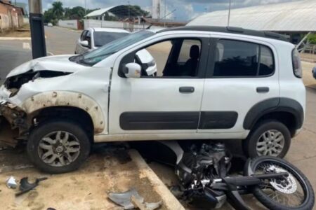 PM prende motorista de app que jogou carro sobre ex e atual namorado em Senador Canedo