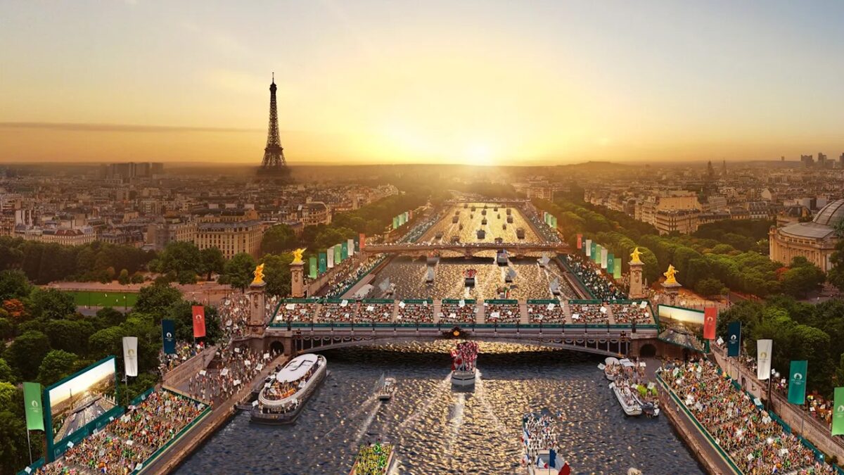 Vista aérea de Paris, na França (Foto: Divulgação)