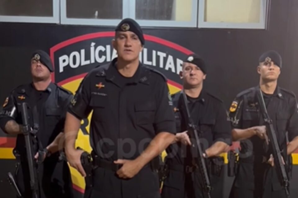 PM troca tiros com suspeito de invadir moto clube em Valparaíso e fazer ameaças
