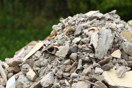 Resíduos da construção civil: descarte será regulamentado pela Semad (Foto: Divulgação)