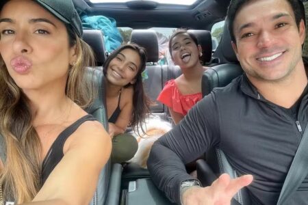 Vanessa Lopes, ex-participante do BBB, surge sorridente em foto com família após desistência do reality