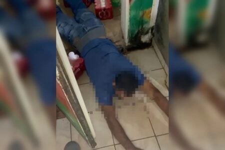 Criminoso se desfez de 300 papelotes de maconha Homem é preso após tentar se desfazer de droga e se esconder em câmara fria