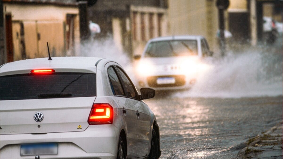 Frente fria vinda da região Sudeste deve causar tempestades em todas as regiões de Goiás. (Foto: Jucimar de Sousa/Mais Goiás)