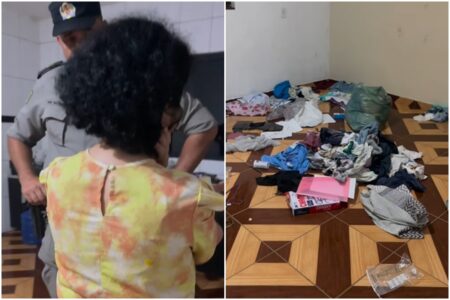 PM resgata mulher e filhos que estavam em cárcere privado, em Caldas Novas