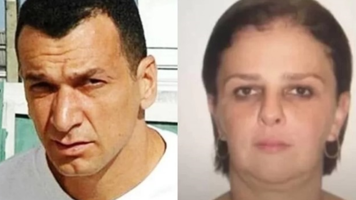 Marcola e a companheira Cynthia Gigliolli Herbas Camacho (Foto: Reprodução)