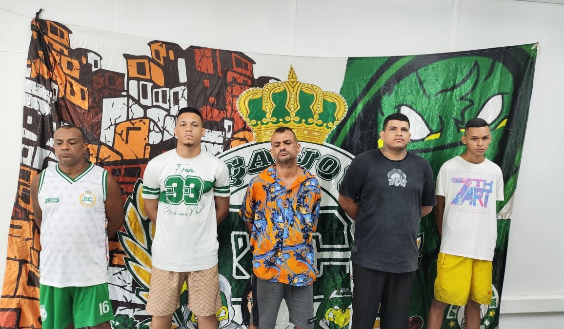 Operação prende 5 integrantes da Força Jovem de Goiás Investigações tiveram início após emboscada supostamente cometida pelo grupo