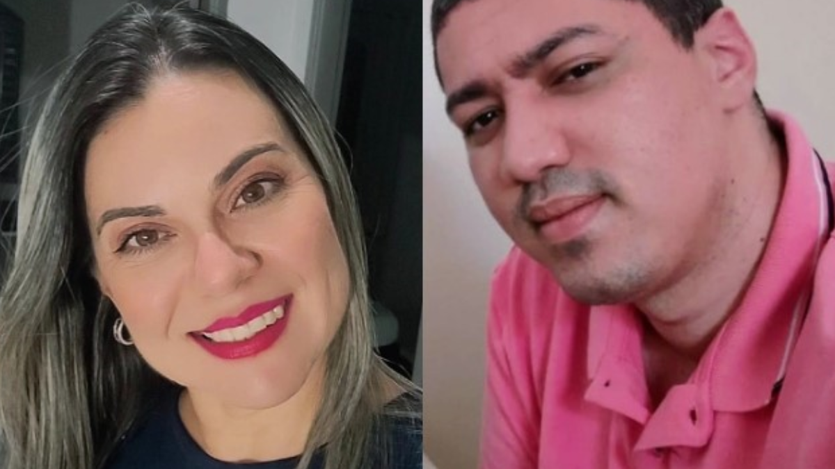 Gislane Silvia e João Paulo, assassinados pelo ex-marido dela (Foto: Redes sociais)