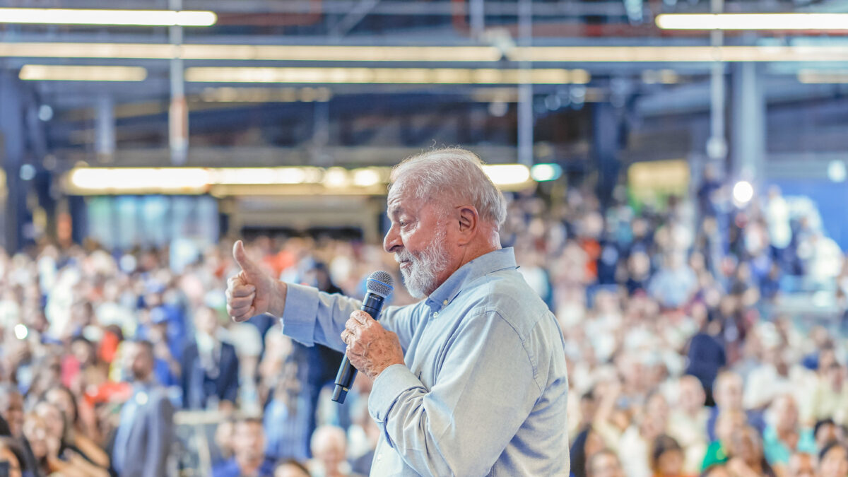 Presidente Lula, durante evento no Rio de Janeiro (Foto: Divulgação)