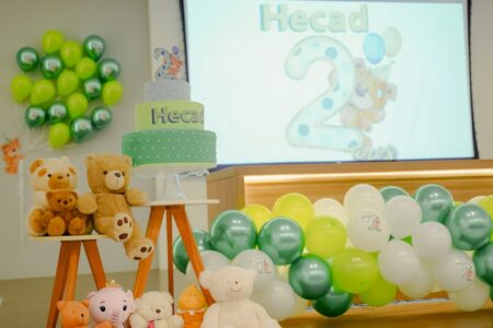 Hospital Estadual da Criança e do Adolescente (Hecad), que faz aniversário (Foto: Divulgação)