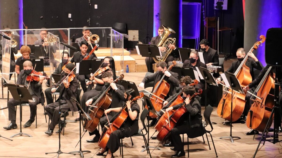 Orquestra Jovem Municipal Joaquim Jayme (Foto divulgação)