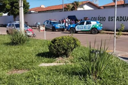 Alexânia: aluno leva arma de pai da namorada para escola e atinge colega acidentalmente