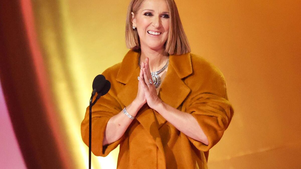 Céline Dion faz rara aparição durante Grammy Awards