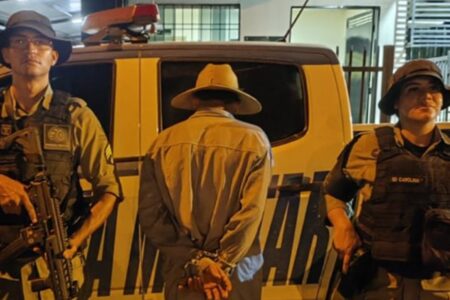 PM recupera carro roubado em zona rural de Goiatuba em menos de 4 horas